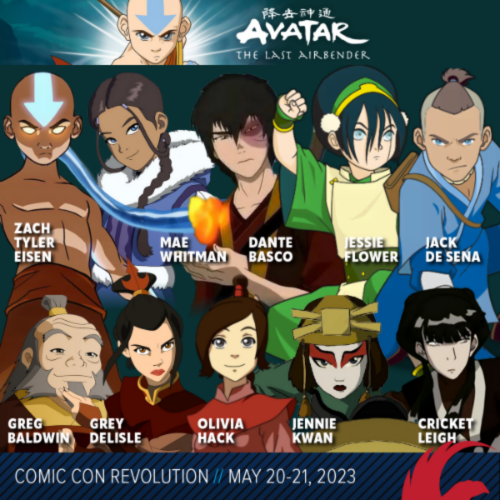 Comic Con Revolution Presents Avatar the Last Airbender ALL The Details